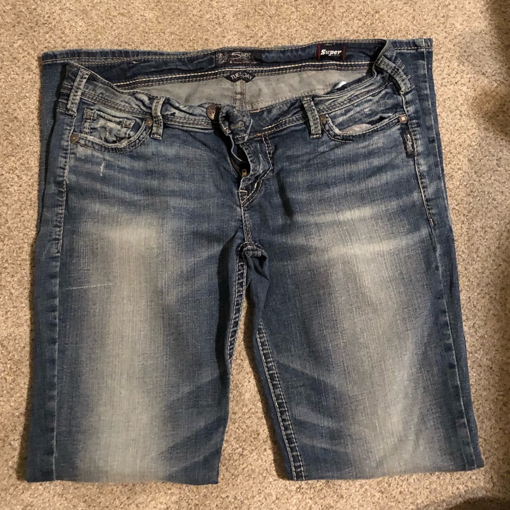 Silver Tuesday Low Cut Jeans